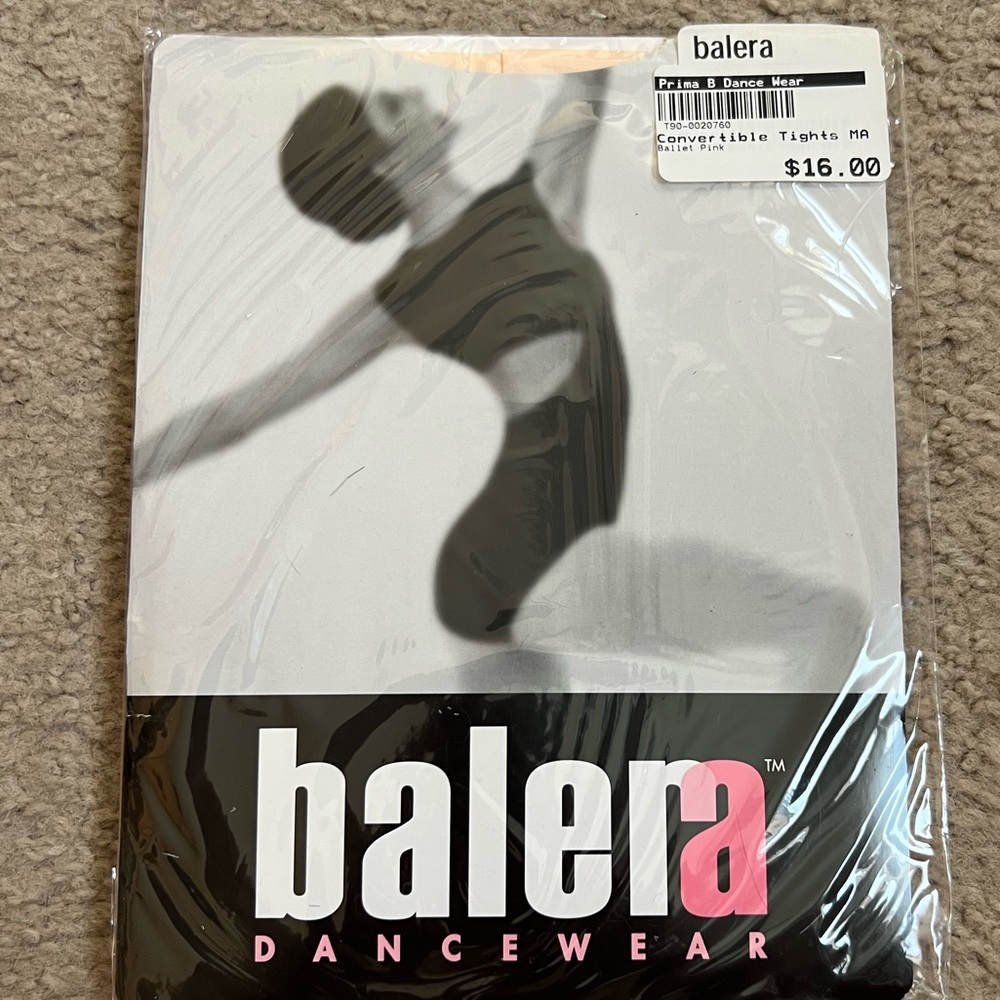 NWT Convertible Ballet Tights